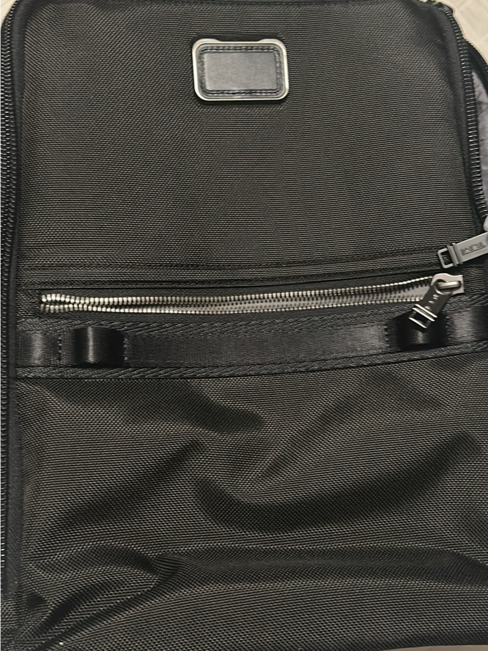 Black Tumi Travel Organizer Bag
